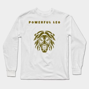 African Lion Long Sleeve T-Shirt